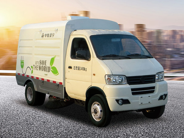 Pure Electric Road Sweeper Truck