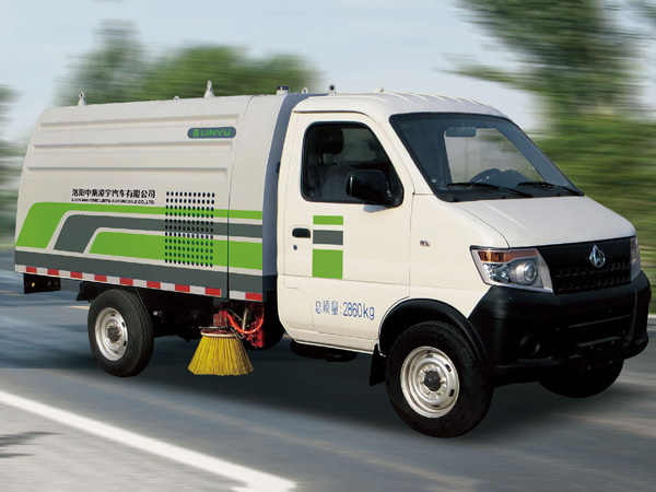 road sweeper truck