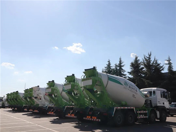 Concrete mixer truck