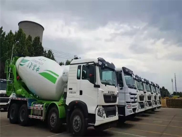 concrete mixer truck