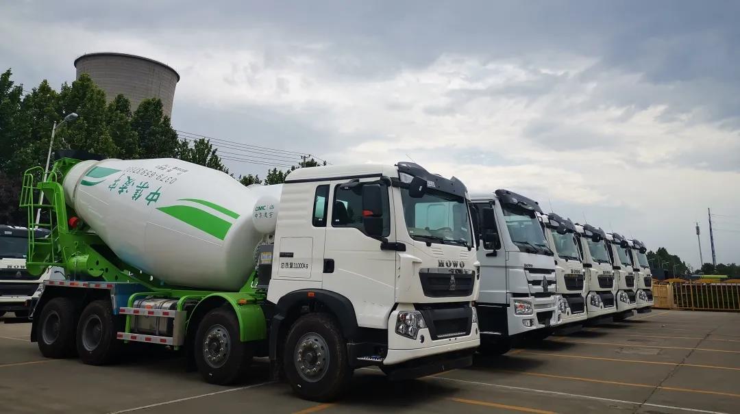 concrete mixer truck