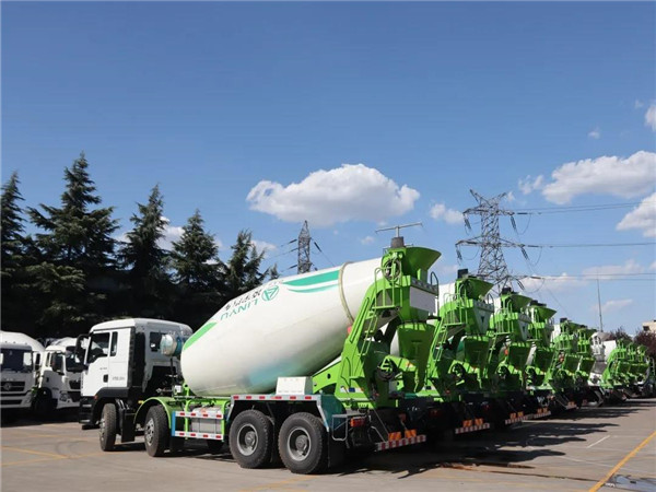 Concrete mixer truck