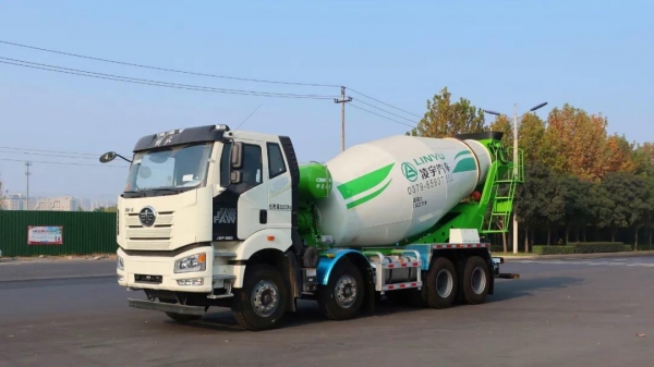 concrete mixer truck