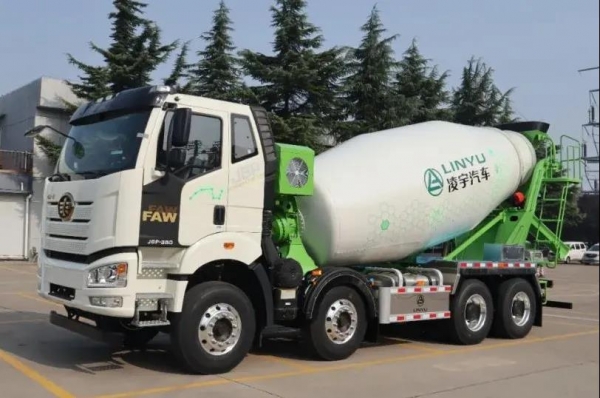 Concrete mixer trucks