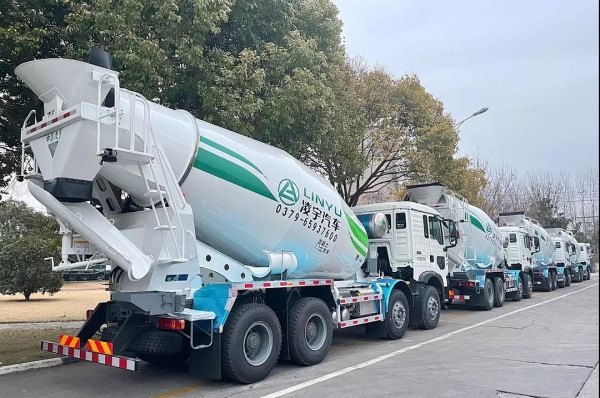 mixer trucks