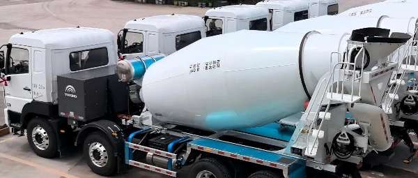 Green Energy in Guangzhou! CIMC Vehicles Delivers New Energy Concrete Mixer Trucks in Batch to Guangzhou Customers