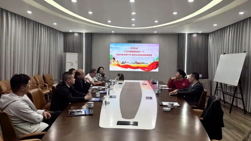 From searching for his son to starting a business, Jie Kefeng visited CIMC Vehicles' DTB/Concrete Mixer Truck Business Group and reached a cooperation agreement