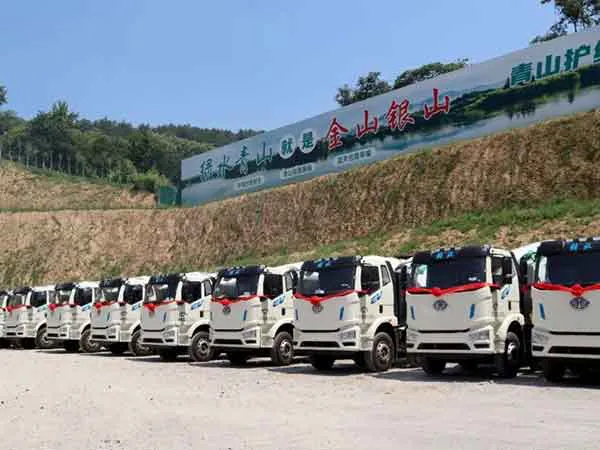 40 new energy concrete mixer trucks delivered in batch! CIMC Vehicles, together with FAW Jiefang and CATL, jointly draw a new blueprint for green infrastructure in Hangzhou