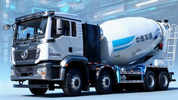 CIMC Vehicles & Shaanxi Automobile New Energy Mixer Trucks: Mixing Big Things with Strength!
