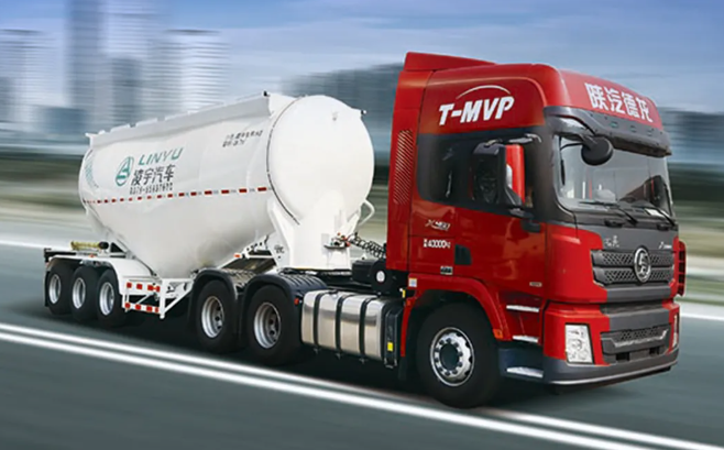 Product Express I CIMC Linyu Lightweight Cement Bulk Carrier Efficiently Helps Urban Construction
