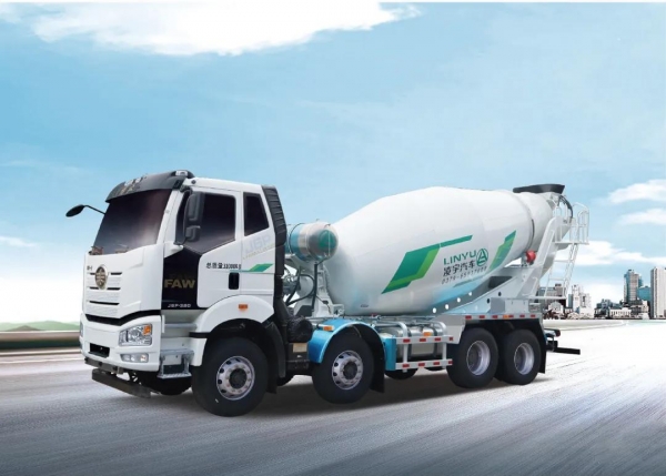 What are the maintenance items for the small mixer truck?